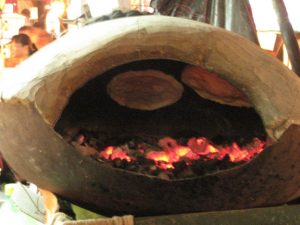 A mini bread oven or a odd smiley faced creature? You decide. A mini bread oven or a odd smiley faced creature? You decide.