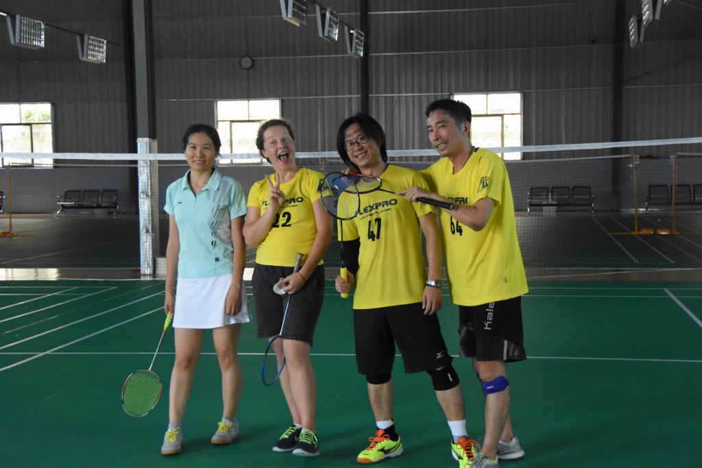 2016 becky Cup badminton tournament Xiamen china